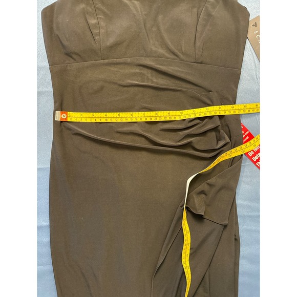 Scarlett Black Long Formal Sleeveless Evening‎ Gown Sheer Top NWT Size 8 - Picture 9 of 12